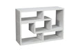 Velma Convertible TV Console and Bookcase White - Furniture Land (Milwaukee, WI)