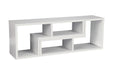 Velma Convertible TV Console and Bookcase White - Furniture Land (Milwaukee, WI)