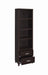 Lewes 2-drawer Media Tower Cappuccino - Furniture Land (Milwaukee, WI)