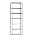 Kate 6-shelf Bookcase Black Nickel - Furniture Land (Milwaukee, WI)
