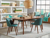 Jedda Oval Dining Table Dark Walnut - Furniture Land (Milwaukee, WI)
