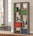 Theo 10-shelf Bookcase Weathered Grey - Furniture Land (Milwaukee, WI)