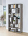 Howie 10-shelf Bookcase Weathered Grey - Furniture Land (Milwaukee, WI)