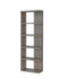 Harrison 5-tier Bookcase Weathered Grey - Furniture Land (Milwaukee, WI)