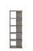 Harrison 5-tier Bookcase Weathered Grey - Furniture Land (Milwaukee, WI)