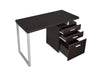 Brennan 3-drawer Office Desk Cappuccino - Furniture Land (Milwaukee, WI)