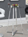 Zanella Glass Top Bar Table Chrome - Furniture Land (Milwaukee, WI)