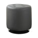 Bowman Round Upholstered Ottoman Grey - Furniture Land (Milwaukee, WI)