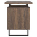 Lawtey Floating Top Office Desk Weathered Grey - Furniture Land (Milwaukee, WI)