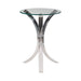 Emmett Round Accent Table Clear - Furniture Land (Milwaukee, WI)