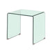 Ripley Square End Table Clear - Furniture Land (Milwaukee, WI)