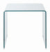 Ripley Square End Table Clear - Furniture Land (Milwaukee, WI)