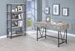 Analiese 4-shelf Open Bookcase Grey Driftwood - Furniture Land (Milwaukee, WI)