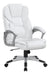 Kaffir Adjustable Height Office Chair White and Silver - Furniture Land (Milwaukee, WI)