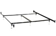 Esme California King, E.King, Queen, Twin Over Full Bed Frame Black - Furniture Land (Milwaukee, WI)