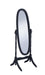 Foyet Oval Cheval Mirror Black - Furniture Land (Milwaukee, WI)