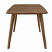 Alfredo Rectangular Dining Table Natural Walnut - Furniture Land (Milwaukee, WI)