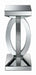 Amalia Square End Table with Lower Shelf Clear Mirror - Furniture Land (Milwaukee, WI)