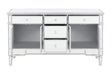 Duchess 5-drawer Accent Cabinet Silver - Furniture Land (Milwaukee, WI)
