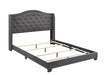 Sonoma Camel Back Eastern King Bed Grey - Furniture Land (Milwaukee, WI)