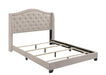 Sonoma Camel Back Full Bed Beige - Furniture Land (Milwaukee, WI)