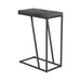 Sergio Chevron Rectangular Accent Table Rustic Grey - Furniture Land (Milwaukee, WI)