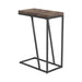 Sergio Chevron Rectangular Accent Table Tobacco - Furniture Land (Milwaukee, WI)