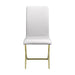 Carmelia Upholstered Side Chairs White (Set of 4) - Furniture Land (Milwaukee, WI)