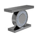 Bergenia Rectangular Console Table Silver - Furniture Land (Milwaukee, WI)