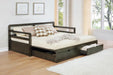 Sorrento 2-drawer Twin XL Daybed with Extension Trundle Grey - Furniture Land (Milwaukee, WI)