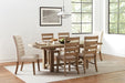 Douglas Tufted Back Dining Chairs Vineyard Oak (Set of 2) - Furniture Land (Milwaukee, WI)