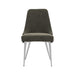 Cabianca Curved Back Side Chairs Grey (Set of 2) - Furniture Land (Milwaukee, WI)
