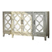 Mckellen 4-door Accent Cabinet Antique White - Furniture Land (Milwaukee, WI)