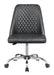 Althea Upholstered Tufted Back Office Chair Grey and Chrome - Furniture Land (Milwaukee, WI)