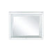 Gunnison Dresser Mirror with LED Lighting Silver Metallic - Furniture Land (Milwaukee, WI)