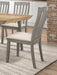 Nogales Slat Back Side Chairs Coastal Grey (Set of 2) - Furniture Land (Milwaukee, WI)