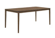 Wethersfield Dining Table with Clipped Corner Medium Walnut - Furniture Land (Milwaukee, WI)