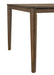 Wethersfield Dining Table with Clipped Corner Medium Walnut - Furniture Land (Milwaukee, WI)