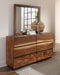 Winslow Dresser Mirror Smokey Walnut - Furniture Land (Milwaukee, WI)