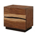 Winslow 2-drawer Nightstand Smokey Walnut and Coffee Bean - Furniture Land (Milwaukee, WI)