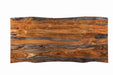 Ditman Live Edge Dining Table Grey Sheesham and Black - Furniture Land (Milwaukee, WI)