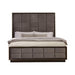 Durango California King, Eastren King, & Queen Upholstered Bed Smoked Peppercorn and Grey - Furniture Land (Milwaukee, WI)