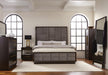 Durango California King, Eastren King, & Queen Upholstered Bed Smoked Peppercorn and Grey - Furniture Land (Milwaukee, WI)