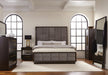 Durango California King, Eastren King, & Queen Upholstered Bed Smoked Peppercorn and Grey - Furniture Land (Milwaukee, WI)