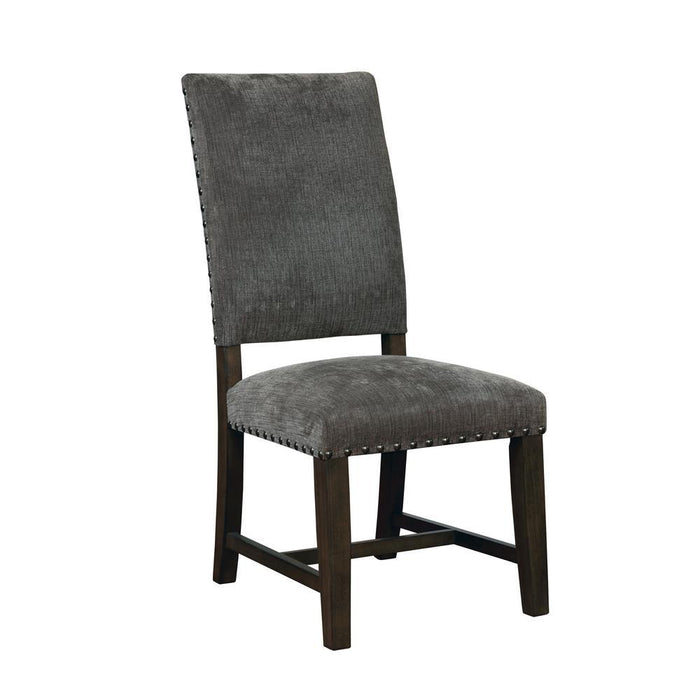 Twain Upholstered Side Chairs Beige (Set of 2) - Furniture Land (Milwaukee, WI)