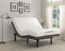 Clara Eastern King, E.King, Queen, & Twin XL Adjustable Bed Base Grey and Black - Furniture Land (Milwaukee, WI)