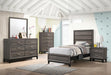 Watson Full & Twin Panel Bed Grey Oak - Furniture Land (Milwaukee, WI)
