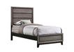 Watson Full & Twin Panel Bed Grey Oak - Furniture Land (Milwaukee, WI)