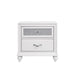 Barzini 2-drawer Nightstand White - Furniture Land (Milwaukee, WI)