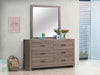 Brantford 6-drawer Dresser Barrel Oak - Furniture Land (Milwaukee, WI)